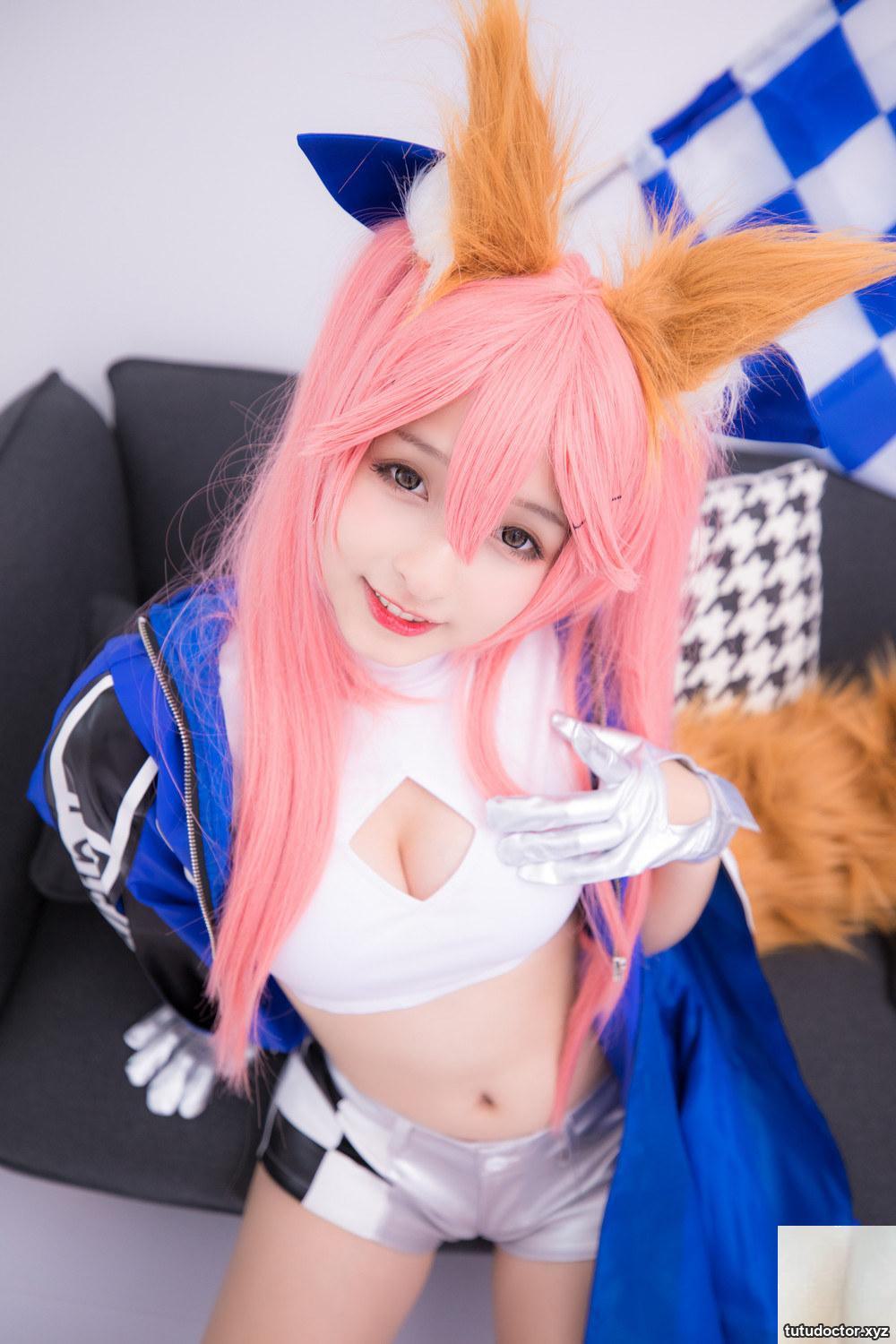 Kamikazaka Mafuyus FGO-Tamamozen 6 fair-skinned waist is · photo 30 of 75