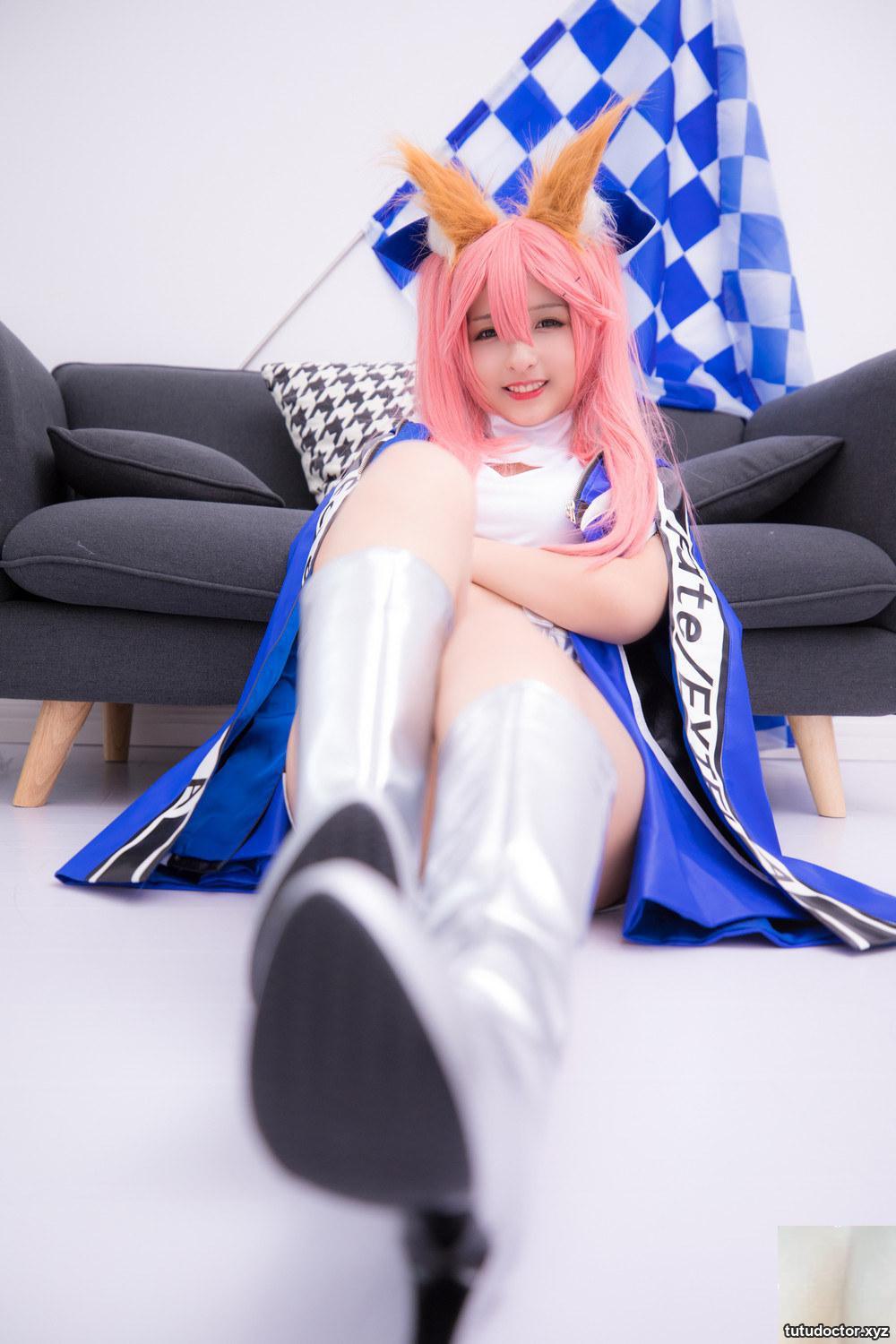 Kamikazaka Mafuyus FGO-Tamamozen 6 fair-skinned waist is · photo 31 of 75