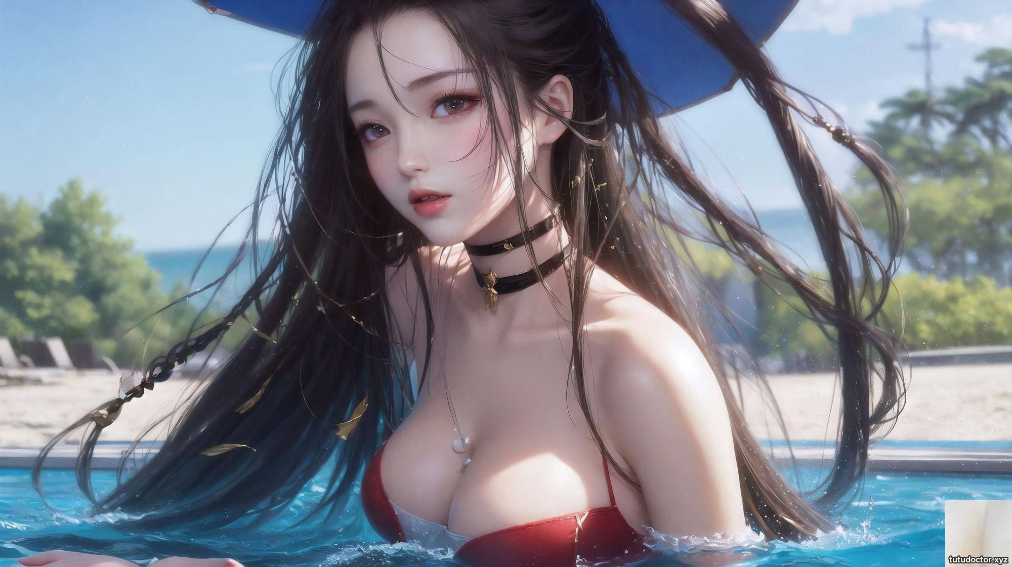 ●PIXIV●FANBOX_Chris-0223 Beach Big · photo 22 of 44