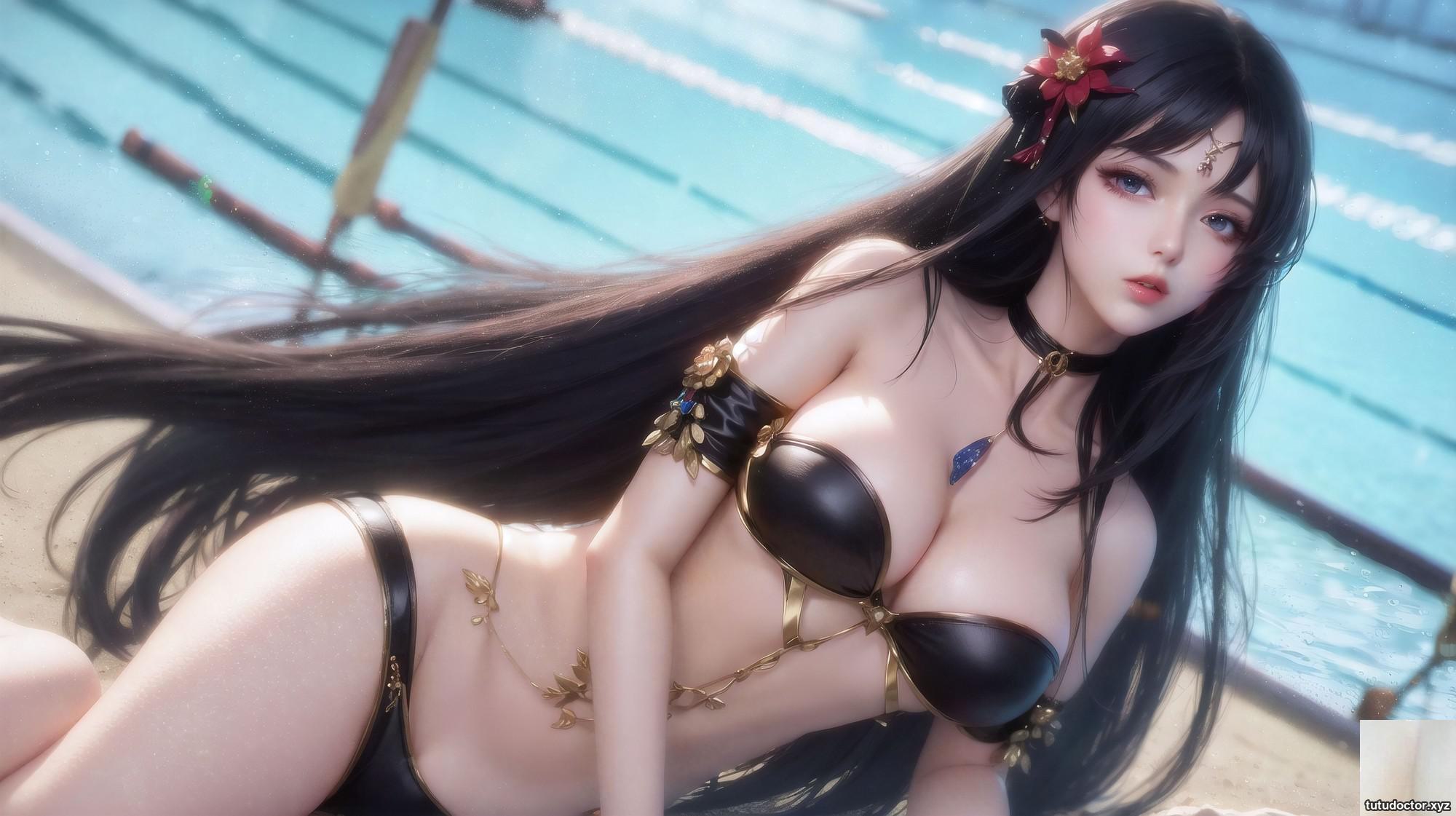 ●PIXIV●FANBOX_Chris-0223 Beach Big · photo 33 of 44