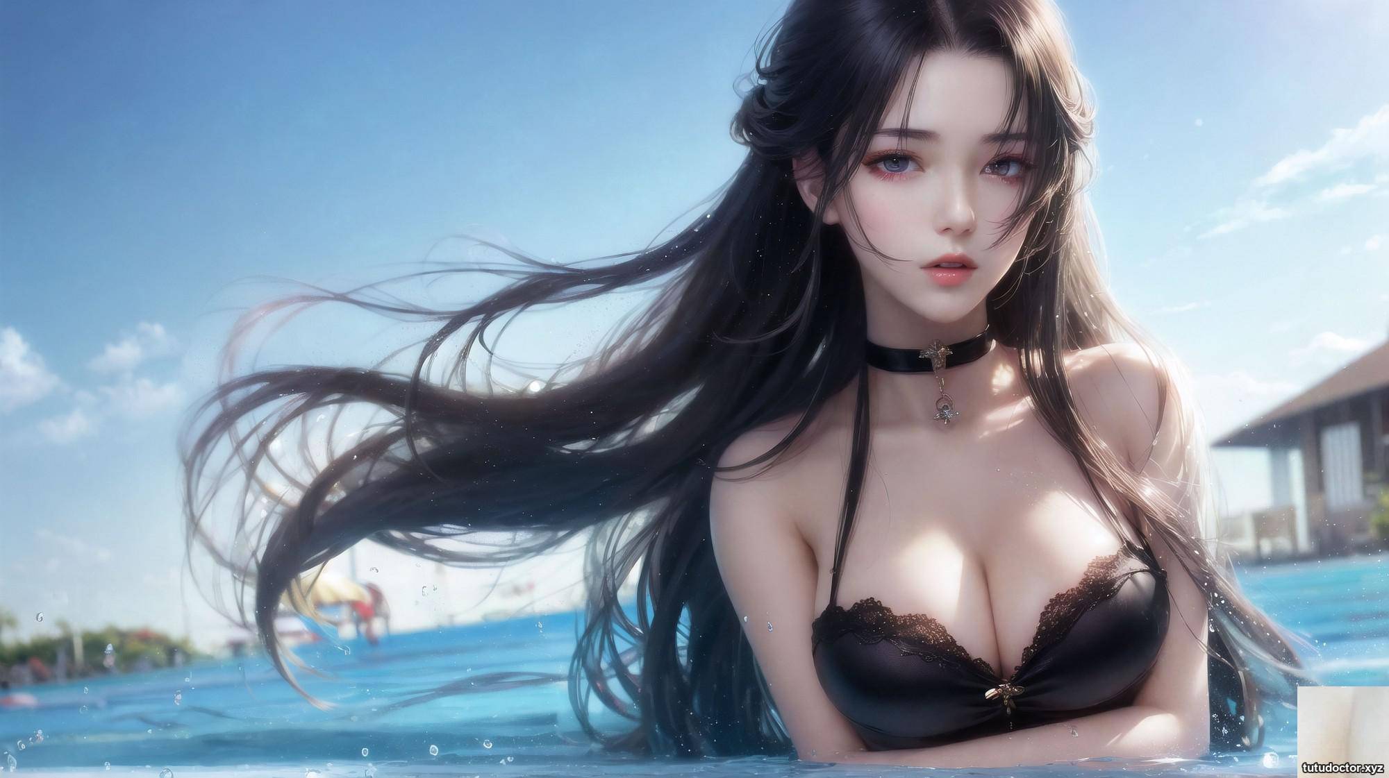 ●PIXIV●FANBOX_Chris-0223 Beach Big · photo 37 of 44