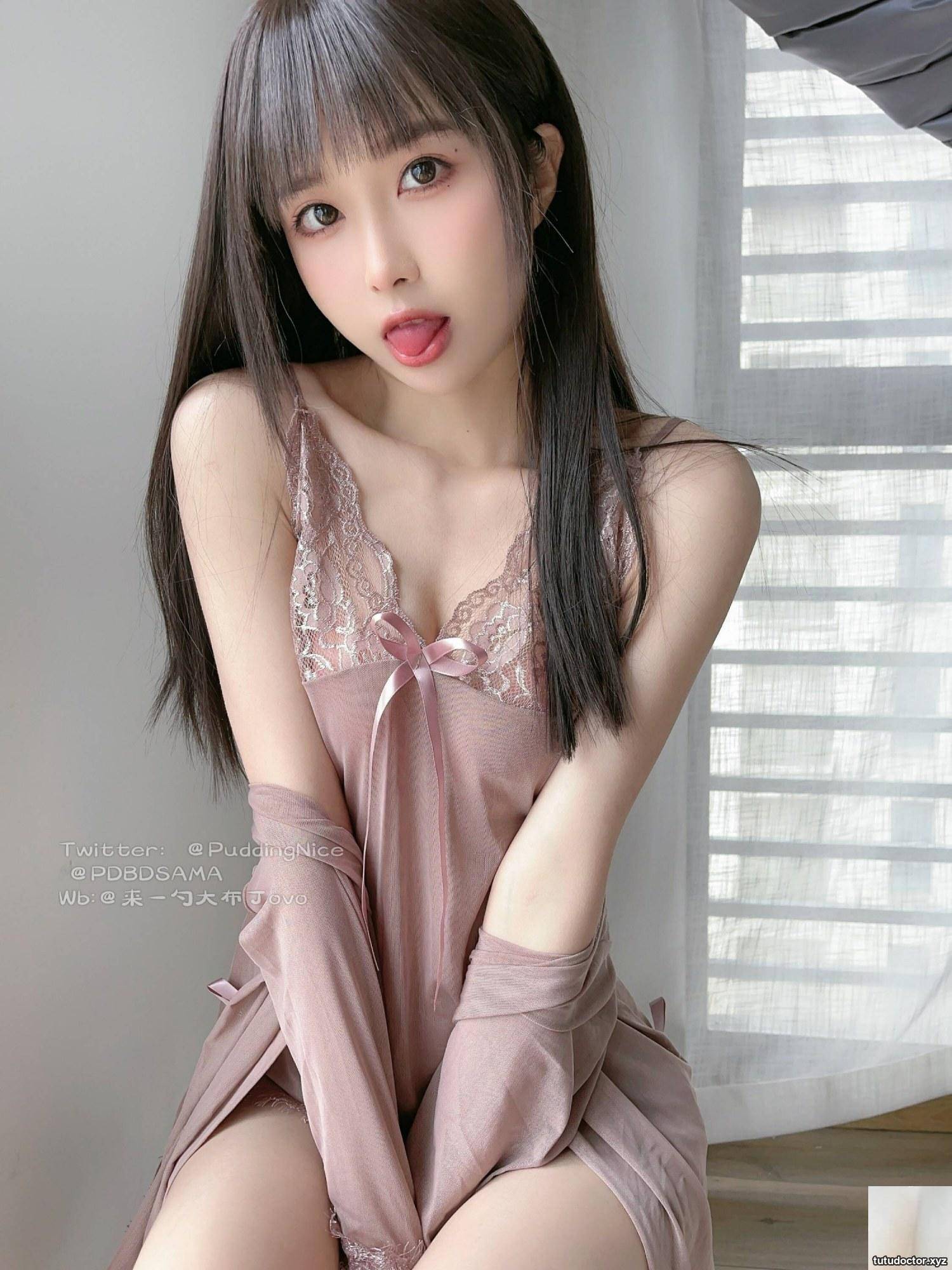 (Online collection) Welfare Girl Pudding Dafa “Bean Paste Milk” VIP Exclusive (64P)