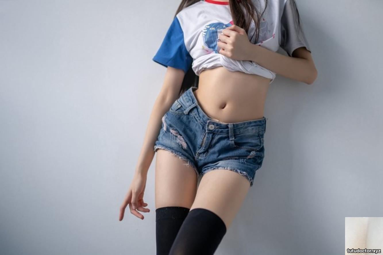 NO.113 Black silk denim shorts · photo 6 of 47
