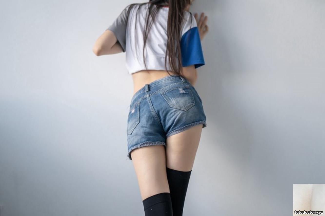 NO.113 Black silk denim shorts · photo 32 of 47