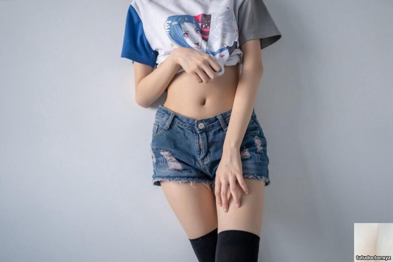 NO.113 Black silk denim shorts · photo 47 of 47