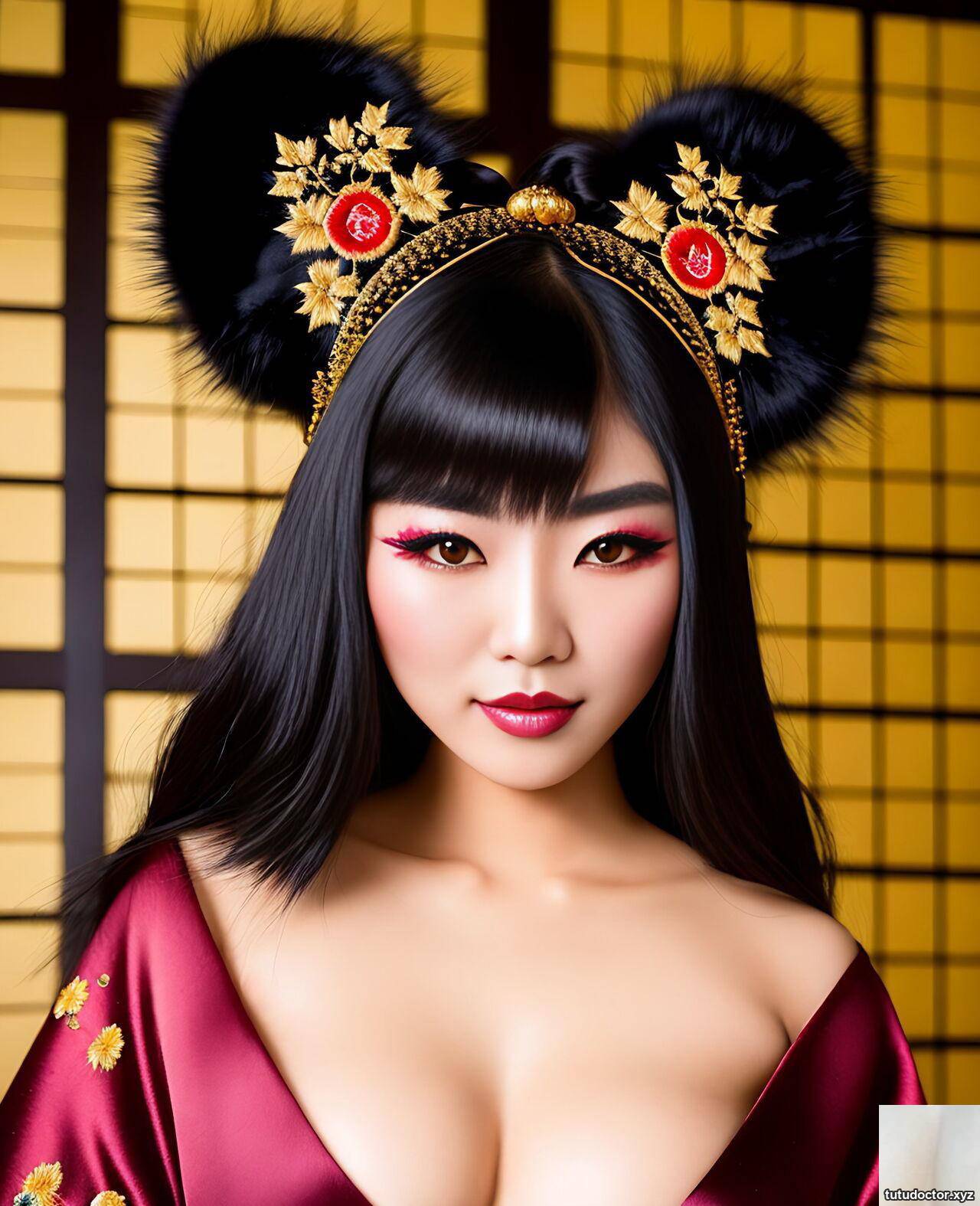 Japanese satin temple girls · photo 32 of 79