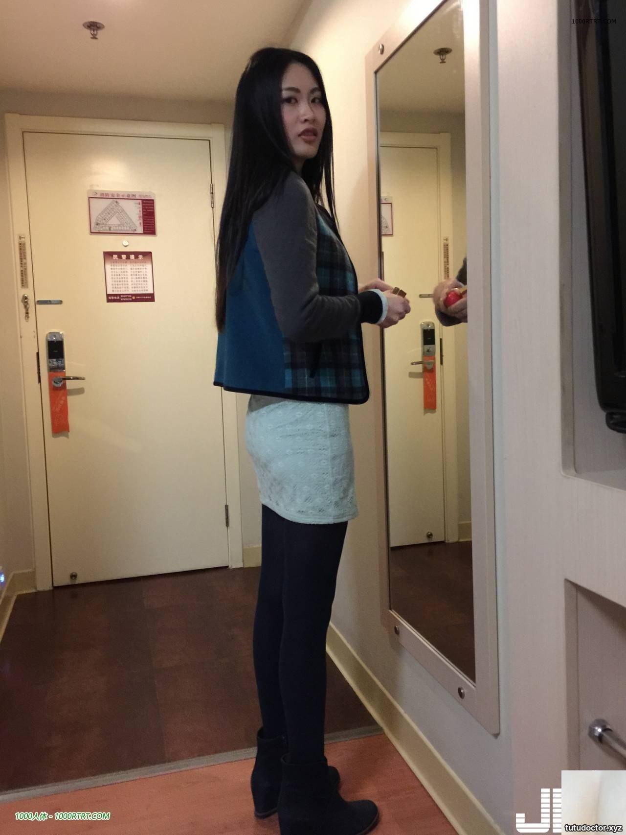 (Private photo shoot of Lu model) Long-legged beauty model nude photo shoot in hotel Lu model-Yu Mo (36P)