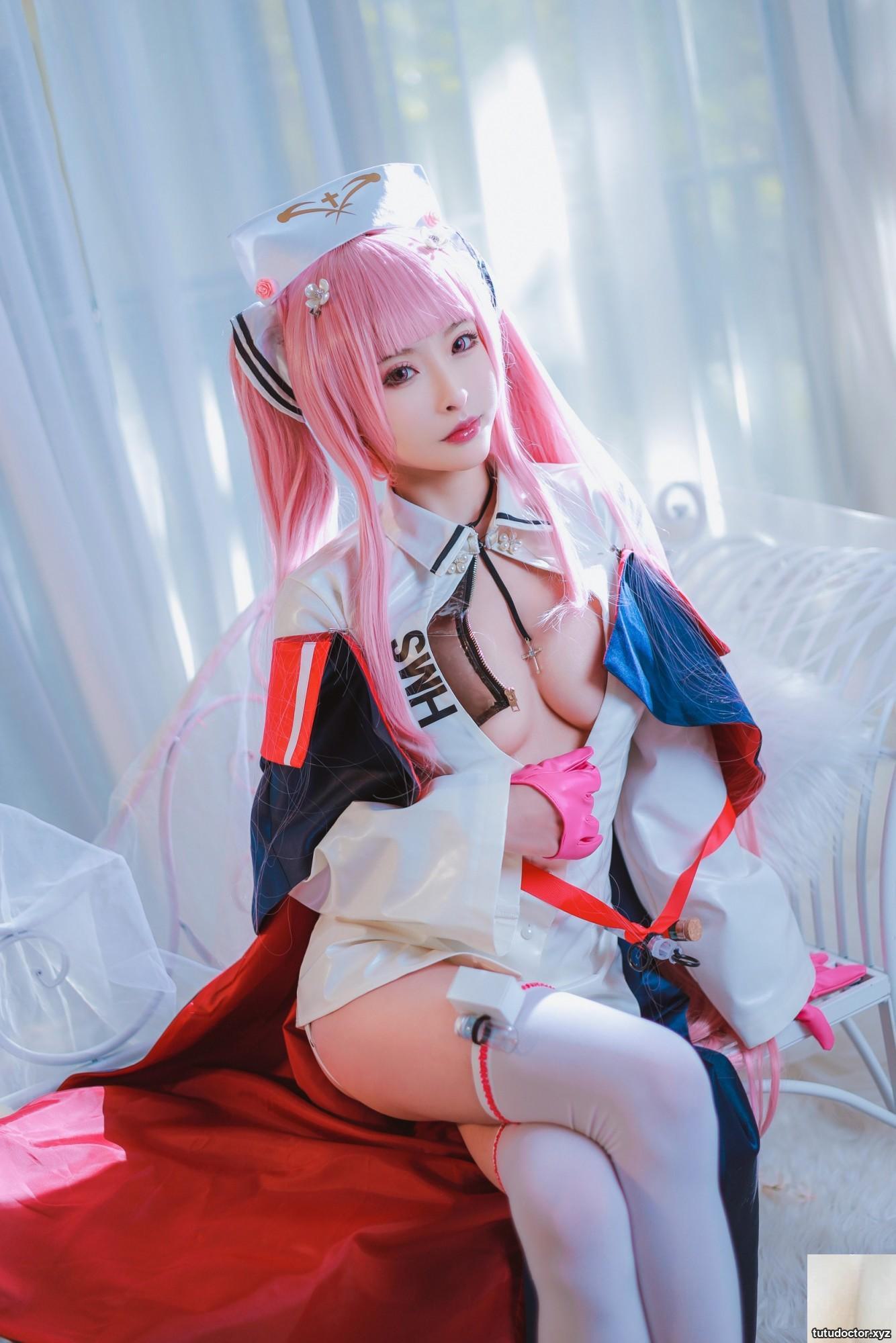 Shimizu Yunos large breast exposure in Azur Lane-Perseus will · photo 10 of 52