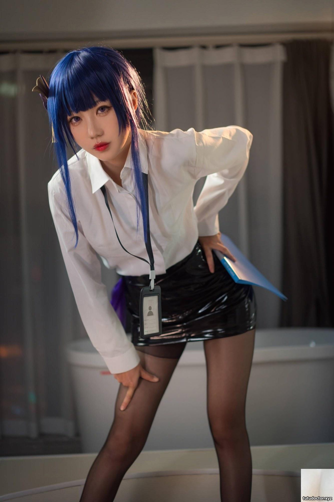 Welfare Girl Wuying Meow Meow Thunder General OL VIP Exclusive · photo 24 of 36