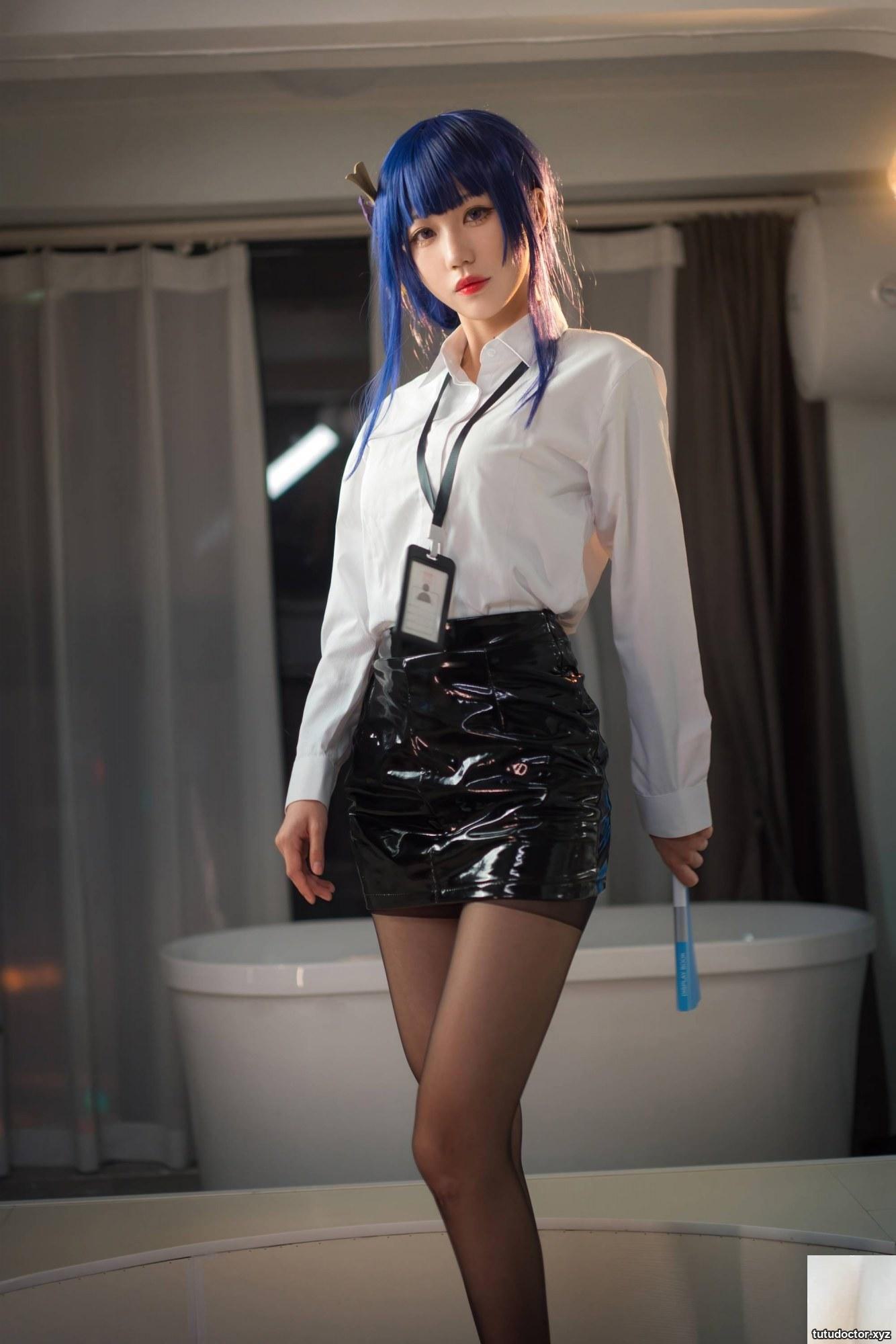 Welfare Girl Wuying Meow Meow Thunder General OL VIP Exclusive · photo 26 of 36