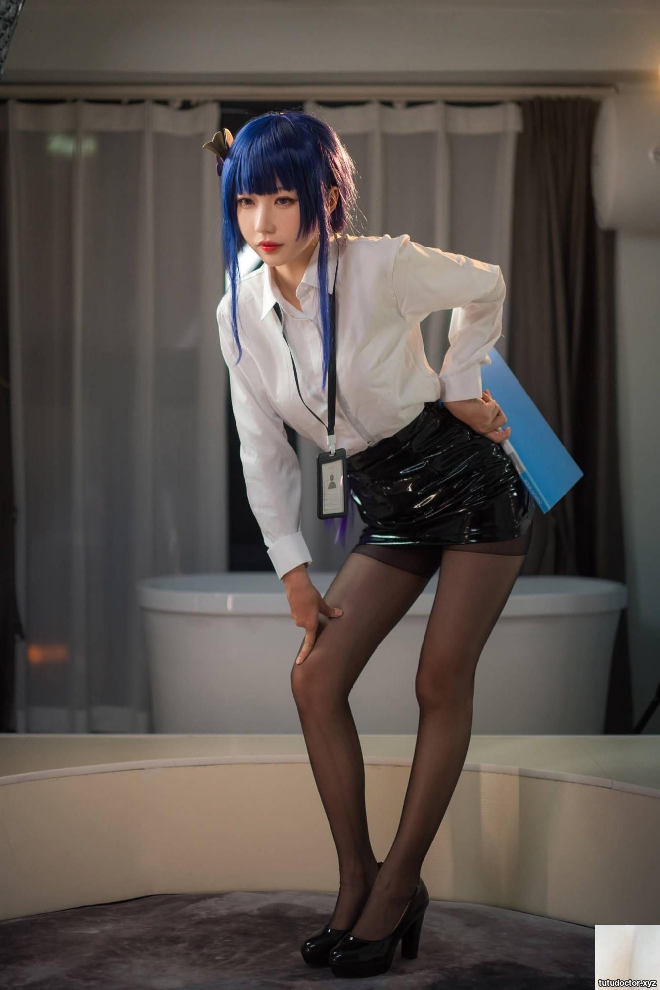Welfare Girl Wuying Meow Meow Thunder General OL VIP Exclusive · photo 28 of 36