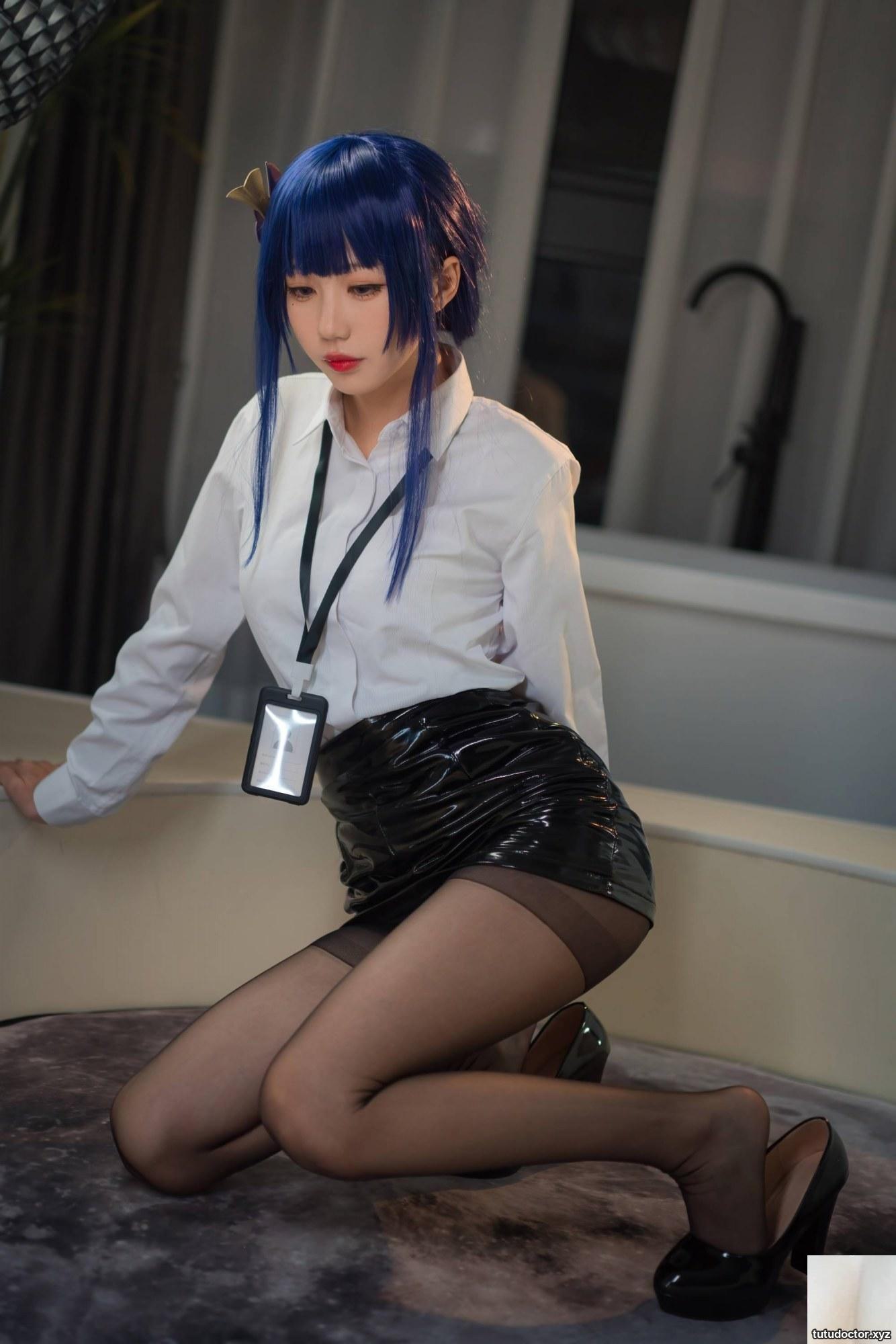 Welfare Girl Wuying Meow Meow Thunder General OL VIP Exclusive · photo 32 of 36