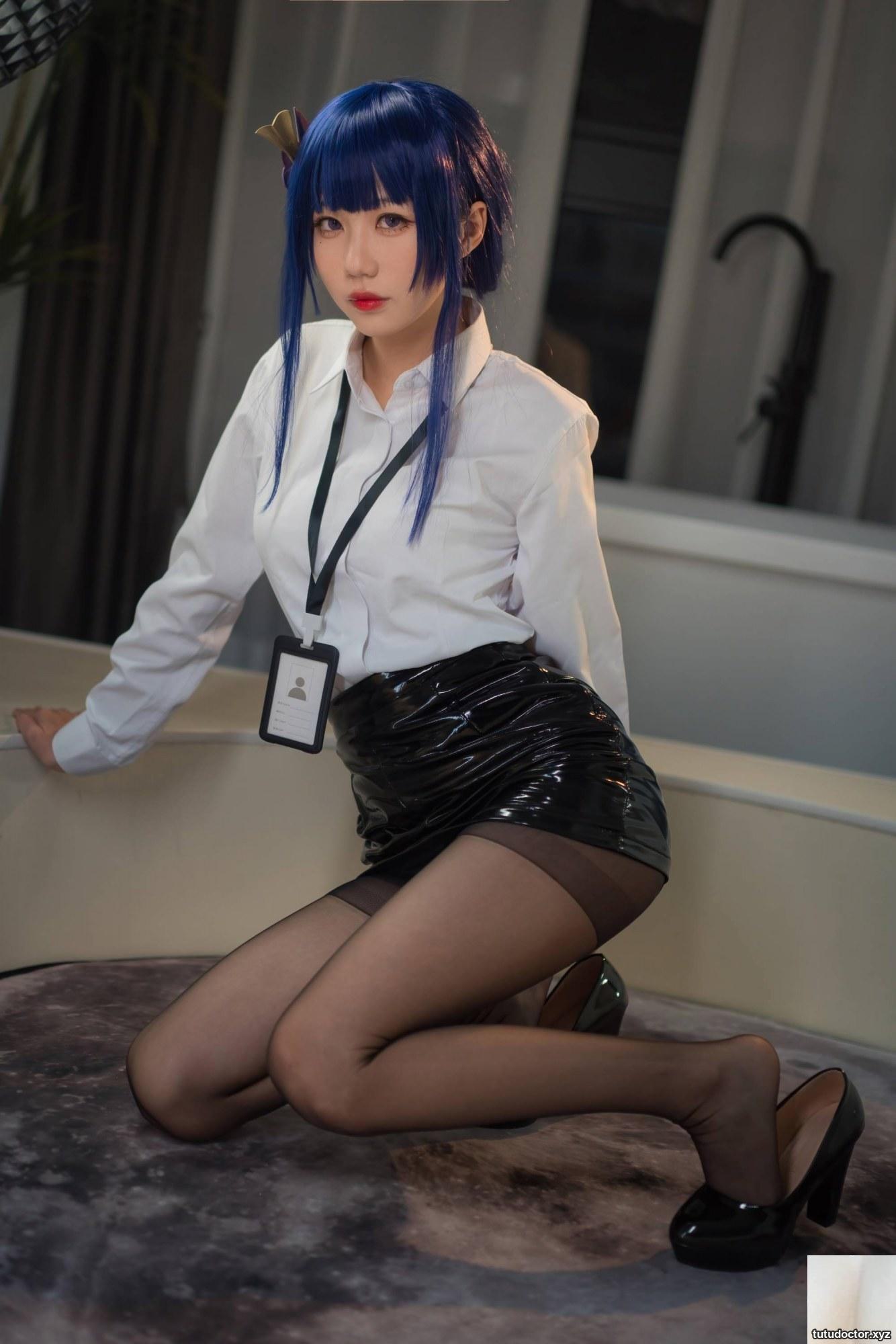 Welfare Girl Wuying Meow Meow Thunder General OL VIP Exclusive · photo 33 of 36
