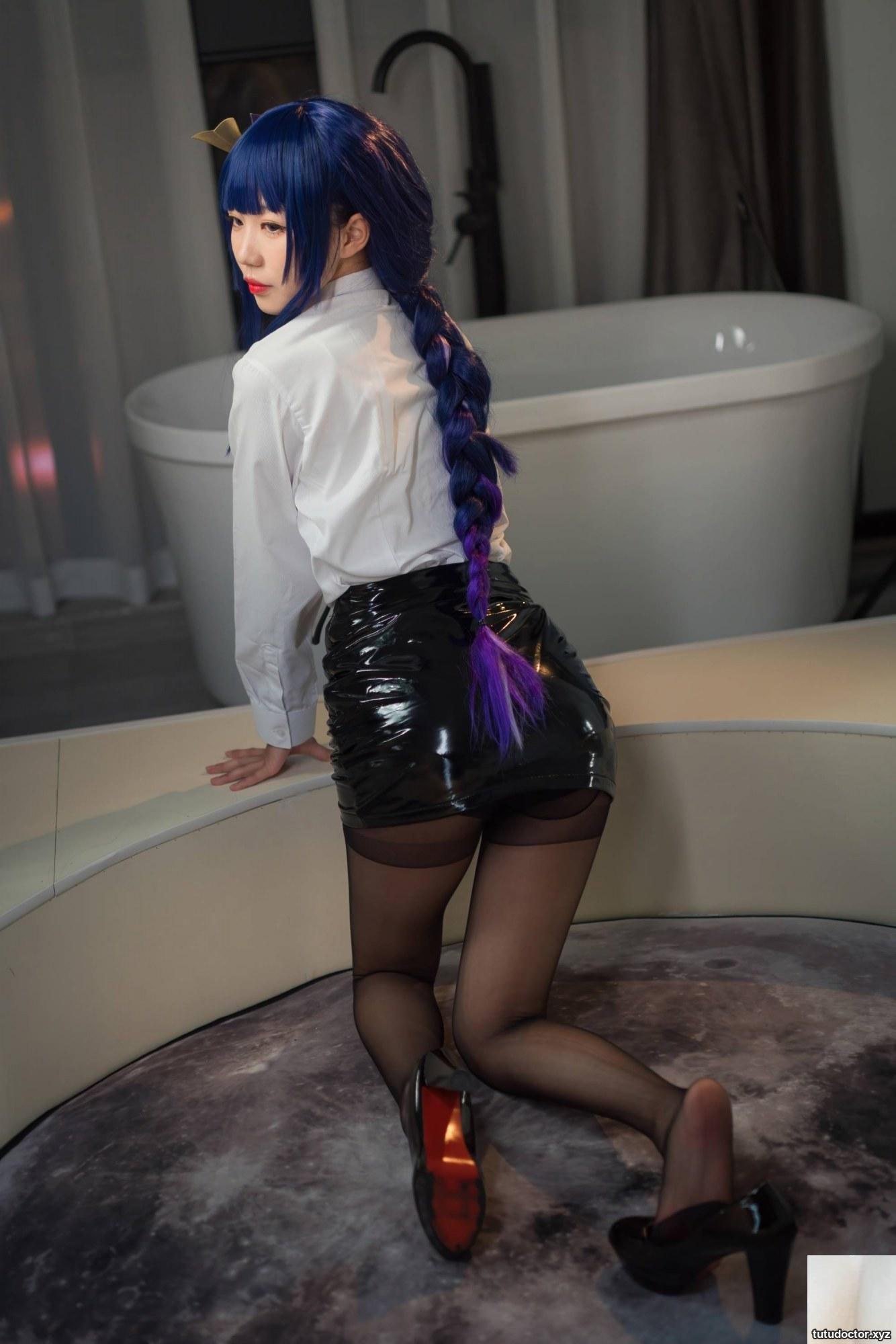 Welfare Girl Wuying Meow Meow Thunder General OL VIP Exclusive · photo 35 of 36