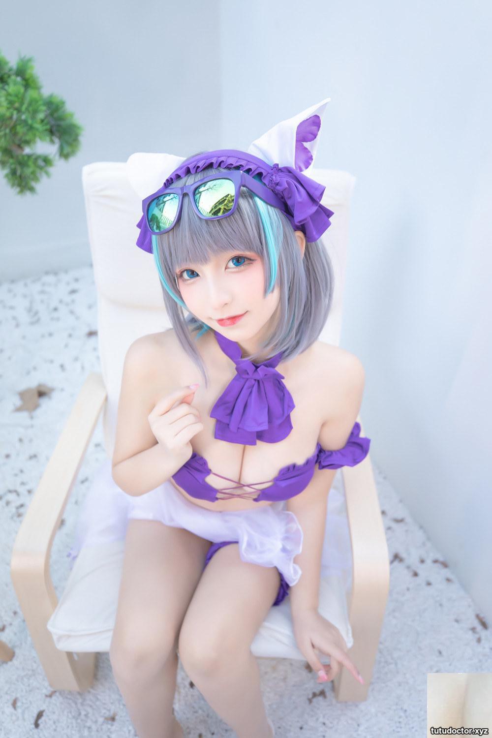 Kamikazaka Mafuyus swimsuit style in Azur Lane-Cheshire will · photo 6 of 90