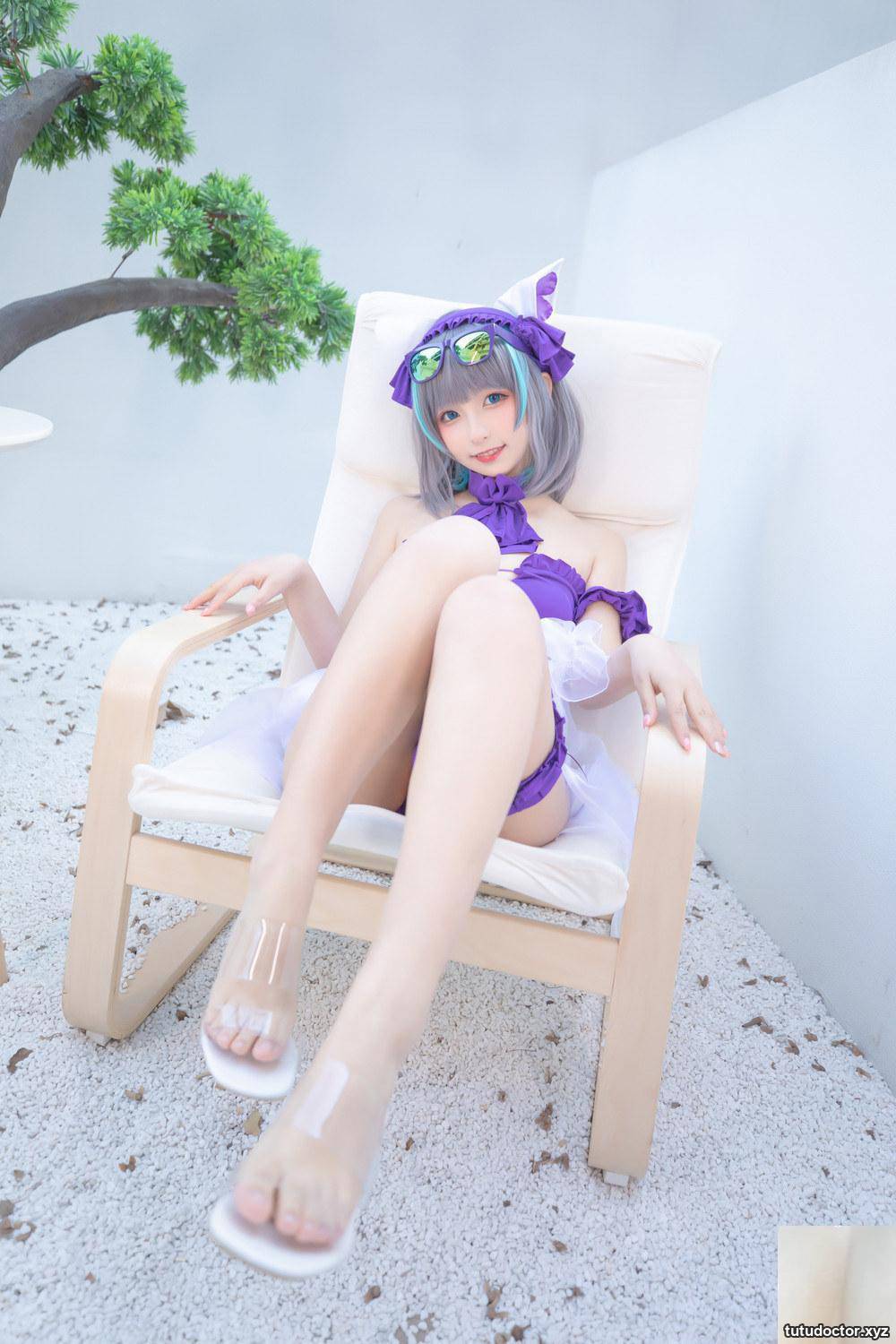 Kamikazaka Mafuyus swimsuit style in Azur Lane-Cheshire will · photo 11 of 90