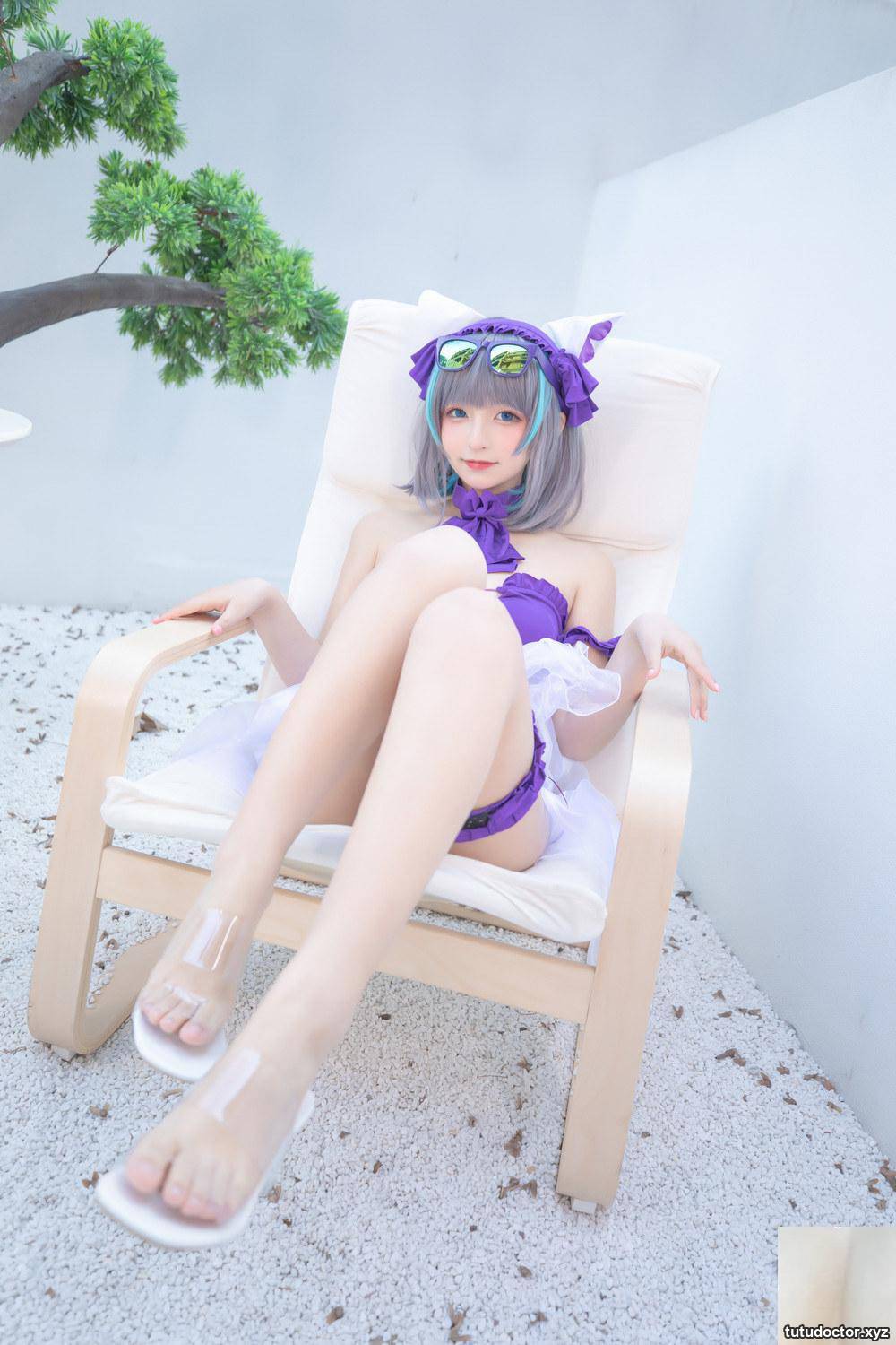 Kamikazaka Mafuyus swimsuit style in Azur Lane-Cheshire will · photo 12 of 90