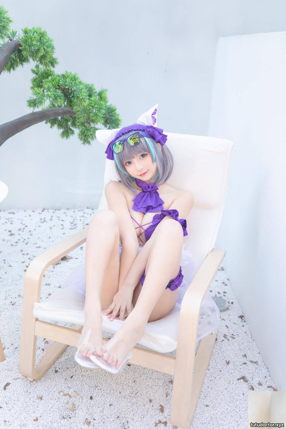 Kamikazaka Mafuyus swimsuit style in Azur Lane-Cheshire will · photo 32 of 90