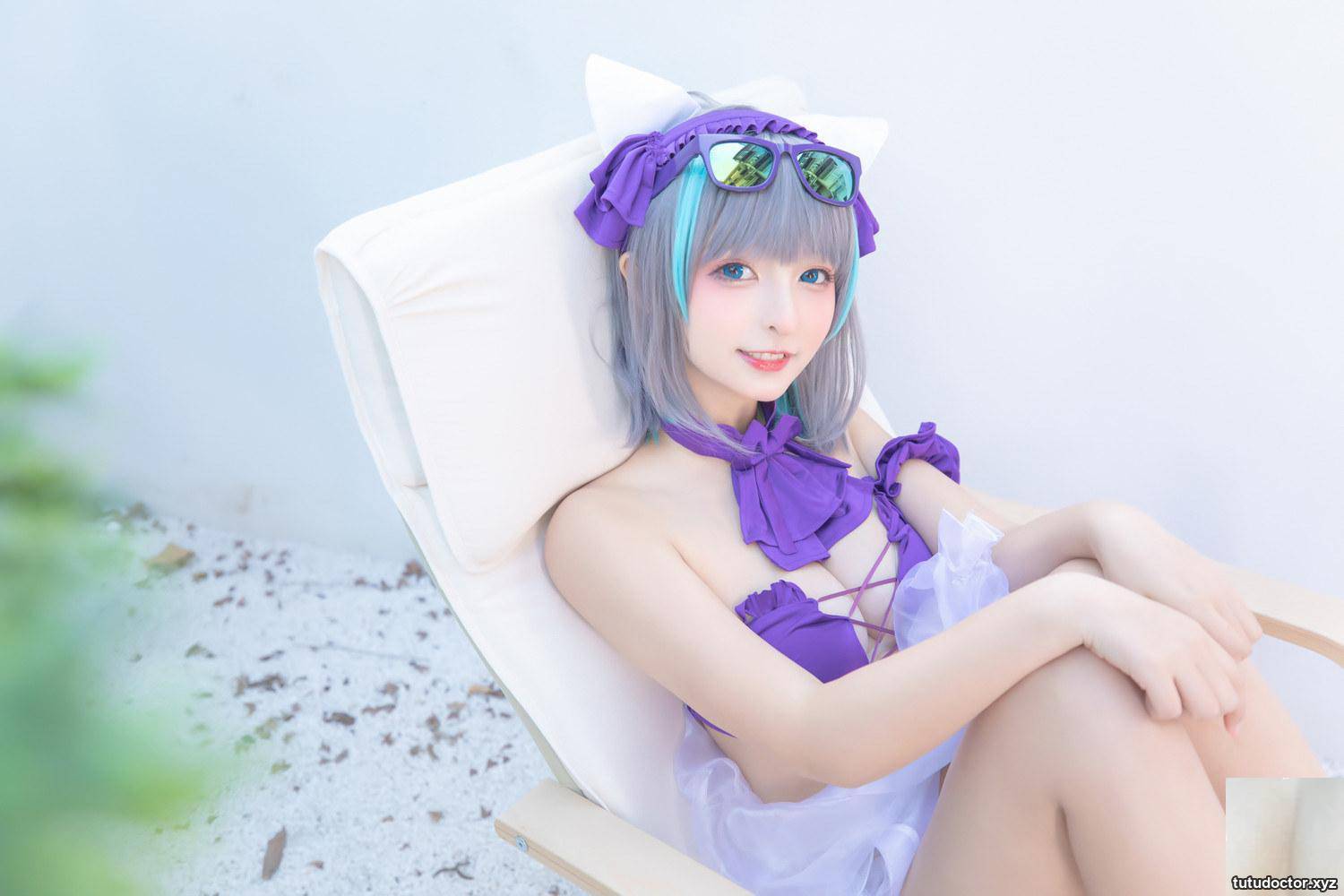 Kamikazaka Mafuyus swimsuit style in Azur Lane-Cheshire will · photo 43 of 90