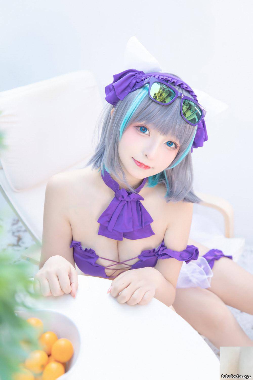 Kamikazaka Mafuyus swimsuit style in Azur Lane-Cheshire will · photo 44 of 90