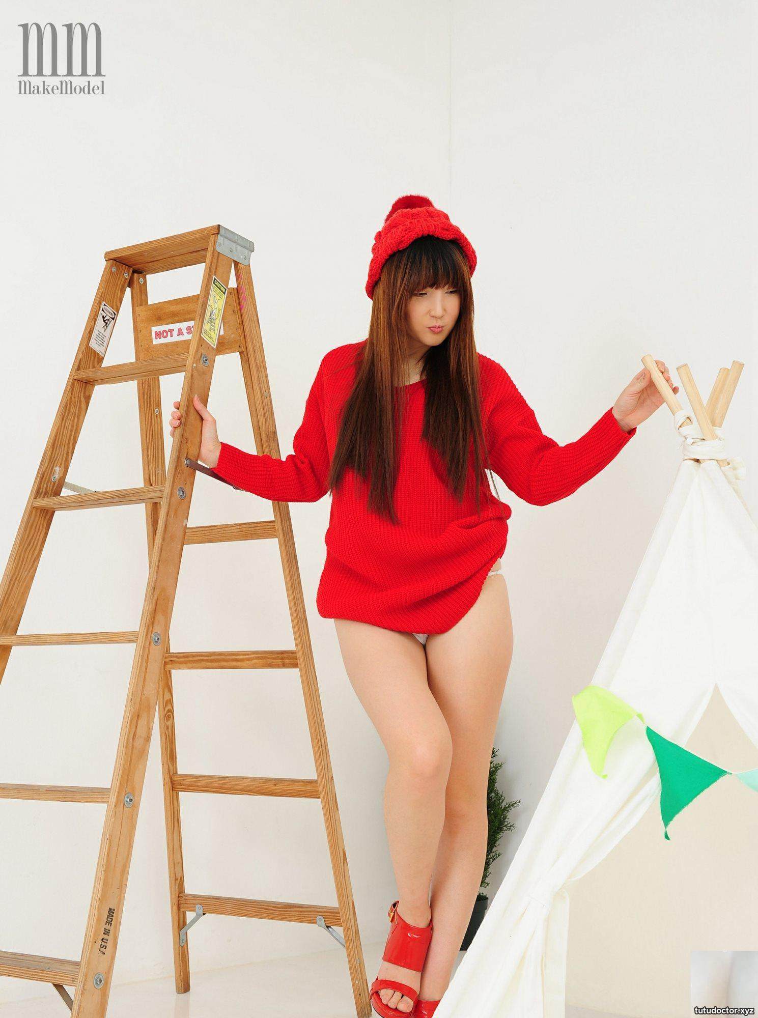 Korean Makemodel全676集之094 – (Kahi) Kahis Ladder照順序PO欲 · photo 17 of 35