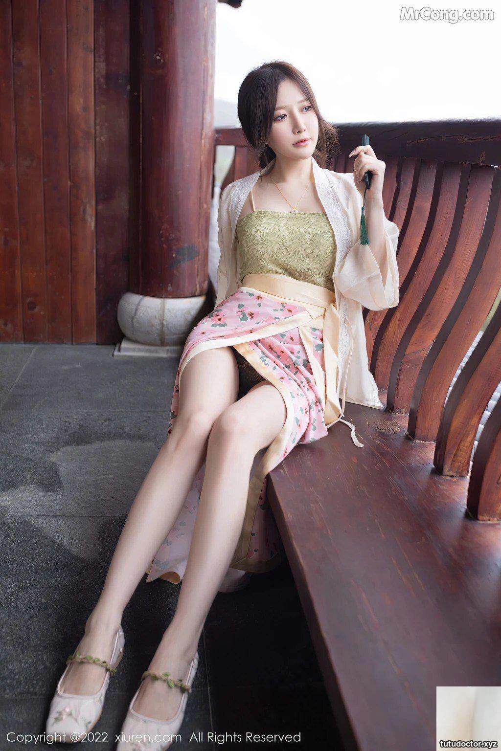 Caviar Fish#5130 Ocher Fan Floral Skirt · photo 9 of 79