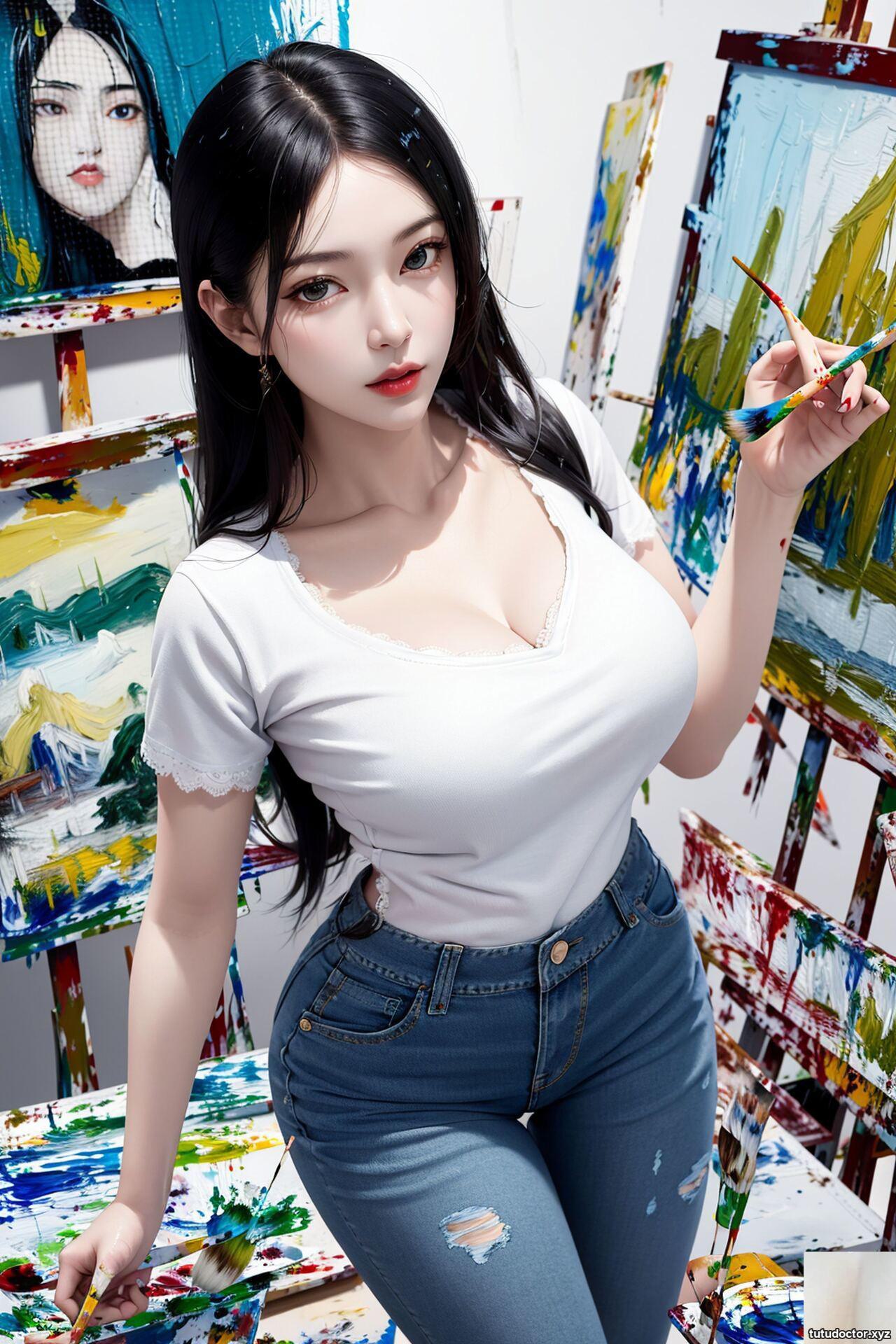 (AI beauty) uncensored – Paints