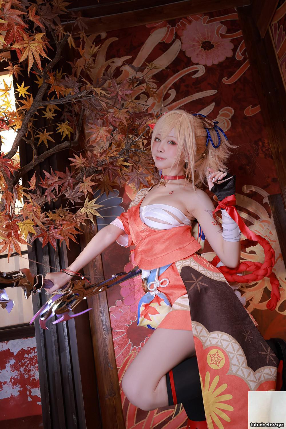 Shui Miao Aquas Yuanshin-Xiao Gong has big breasts that make · photo 3 of 43