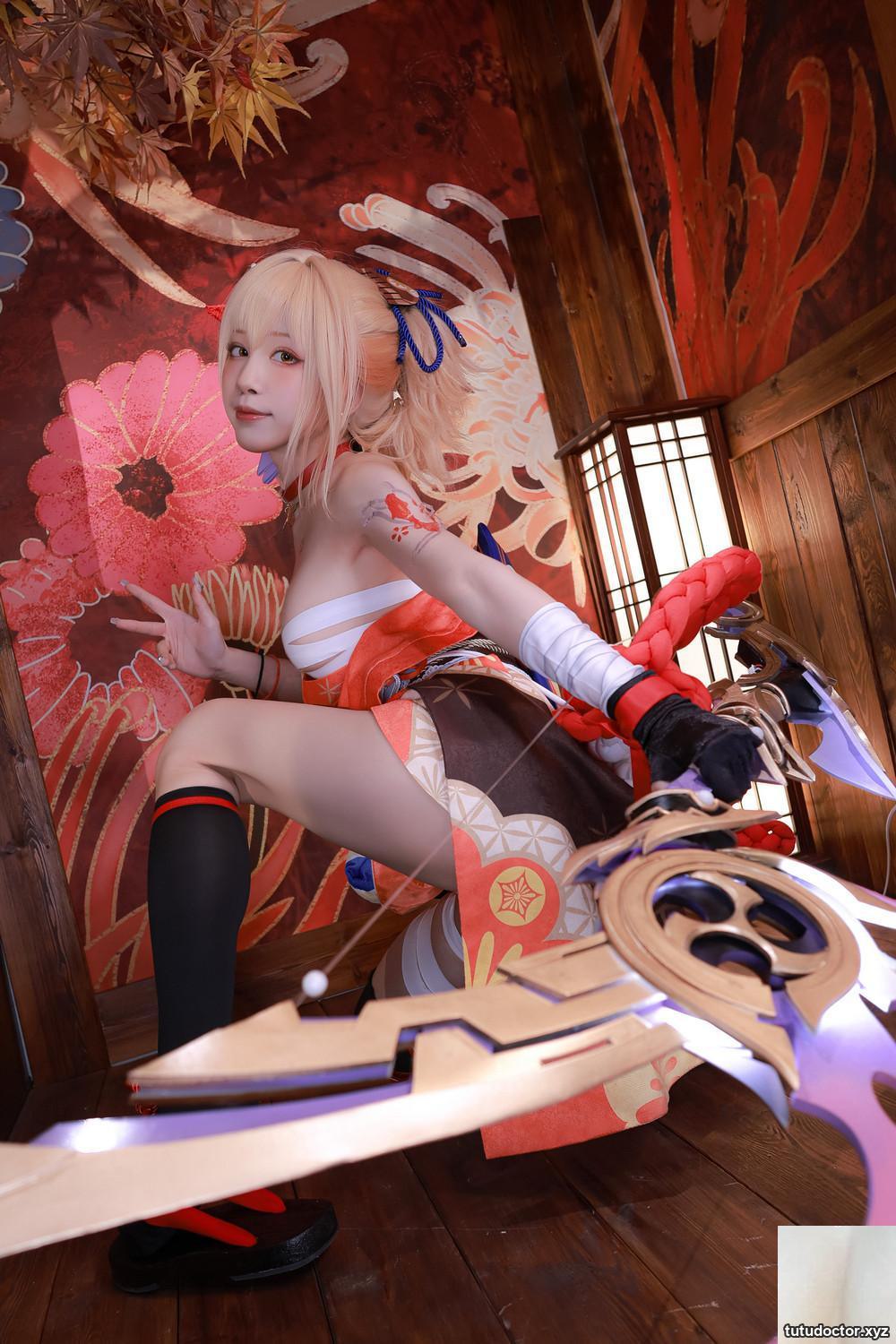 Shui Miao Aquas Yuanshin-Xiao Gong has big breasts that make · photo 9 of 43