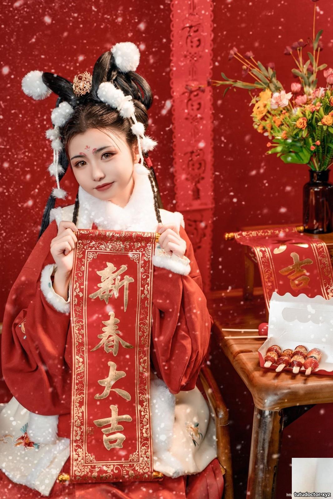 Explosive Girl Meow Xiaoji-Jade Rabbit Welcomes Spring · photo 8 of 39