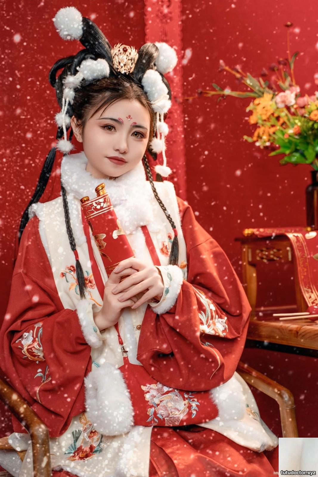 Explosive Girl Meow Xiaoji-Jade Rabbit Welcomes Spring · photo 16 of 39