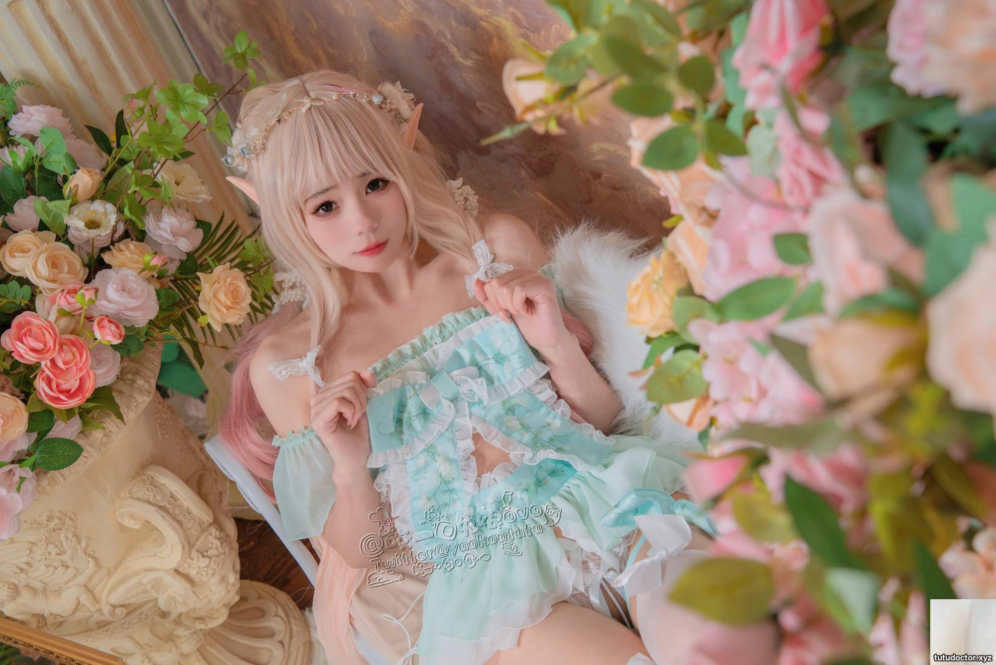 Take a bite of the rabbit girl ovo # Sticky Dumpling Rabbit – Princess and the Pea’s Secret Flower Room (33P)