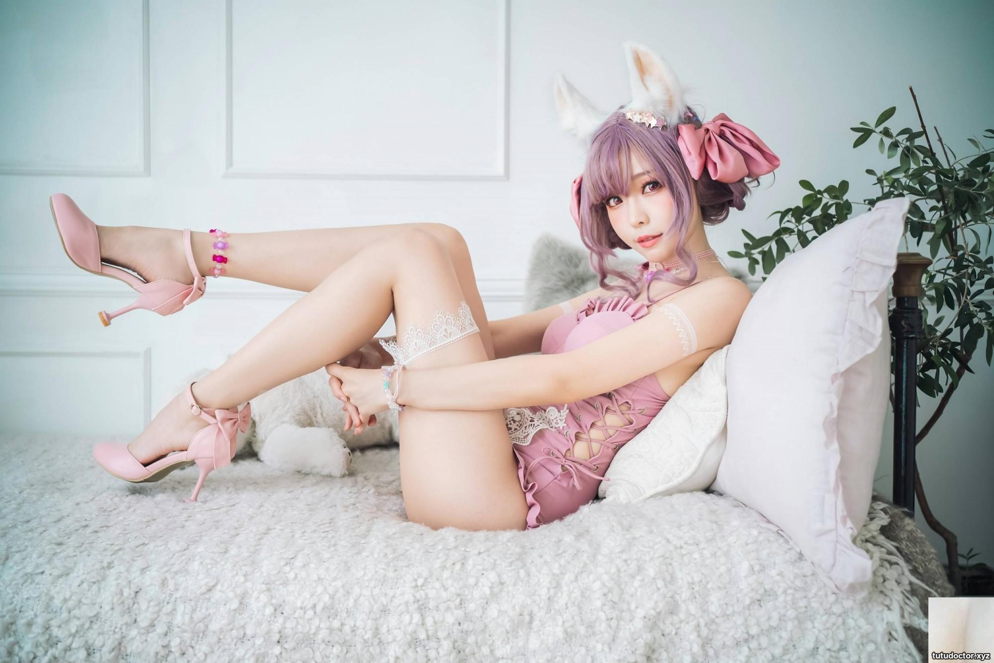 Welfare girl ElyEEs Pink Summer VIP Exclusive · photo 51 of 54