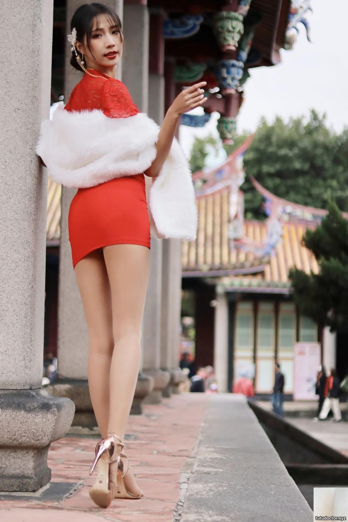 Taiwanese beautiful leg girl-Huang Yunfei long-legged beauty · photo 92 of 93