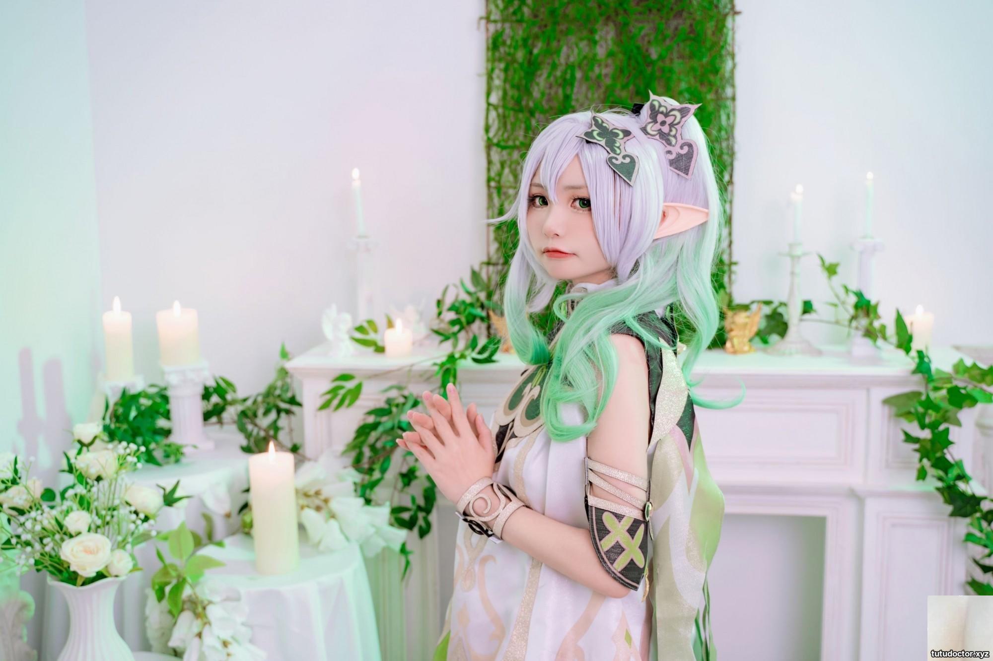 Explosive Girl Nya Xiaoji – Genshin Impact Nahida ( · photo 3 of 56