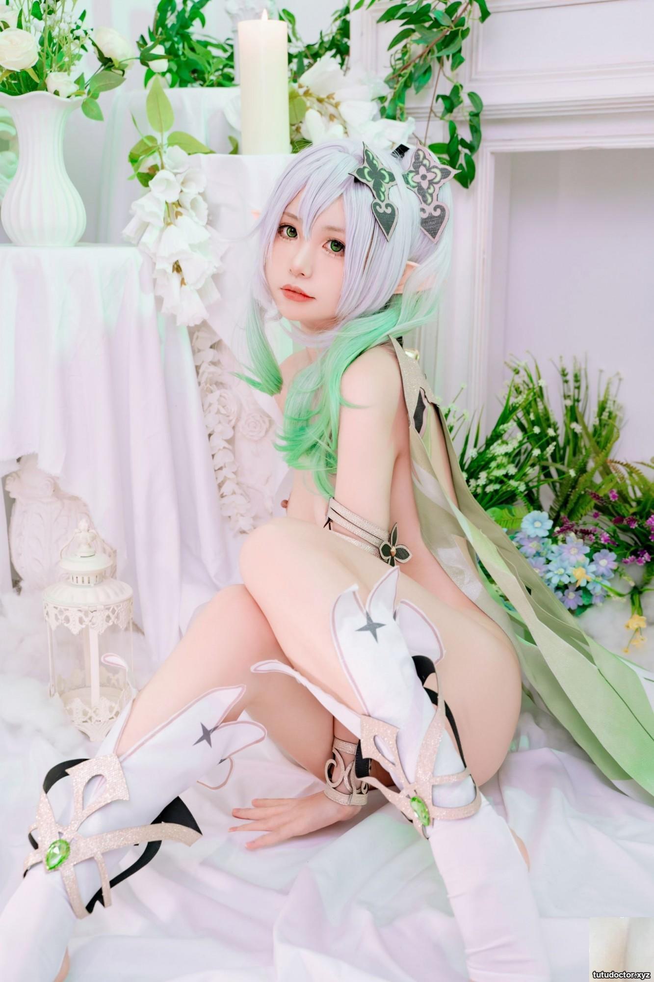 Explosive Girl Nya Xiaoji – Genshin Impact Nahida ( · photo 55 of 56