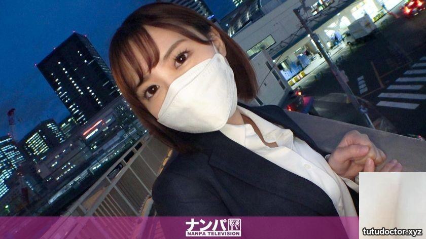 Amu, 21 years old, travel agency, really flexible, first shoot. 1900 Nampa TV 200GANA