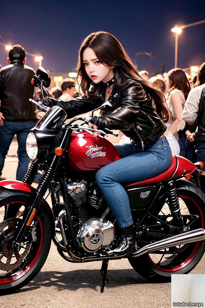 The female boss of the bikergang · photo 24 of 200