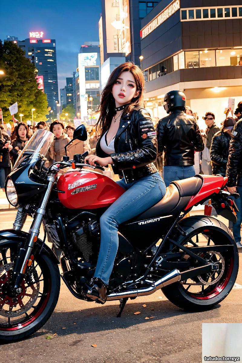The female boss of the bikergang · photo 25 of 200