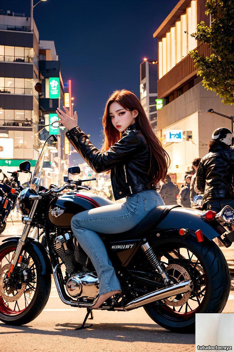 The female boss of the bikergang · photo 29 of 200