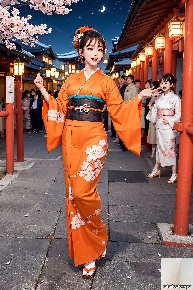The beauty wears Kimono · photo 188 of 222