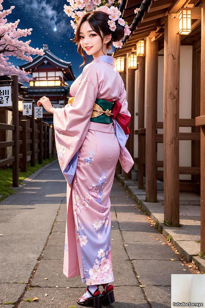 The beauty wears Kimono · photo 189 of 222