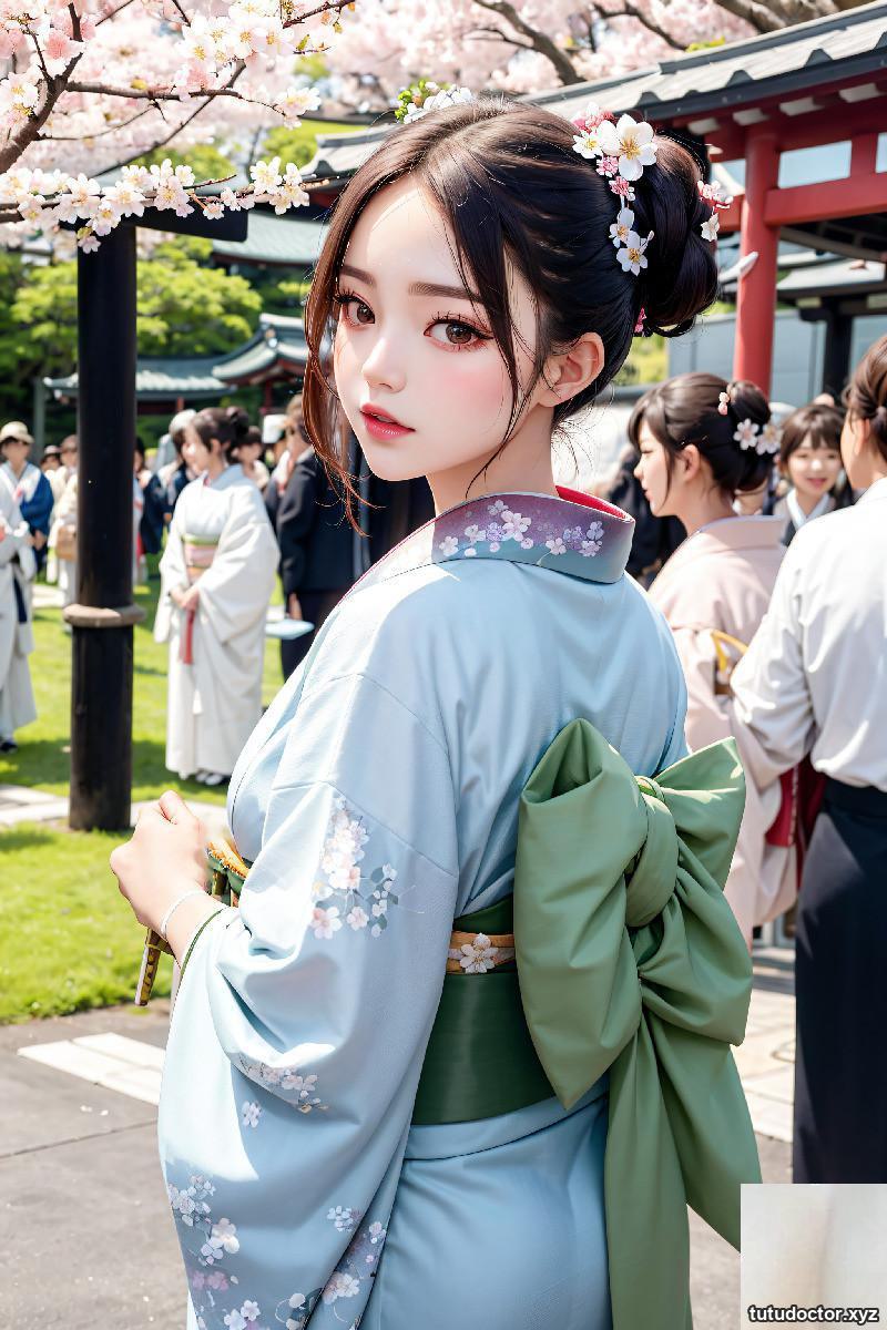 The beauty wears Kimono · photo 193 of 222