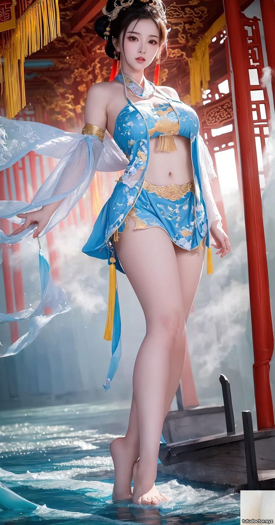 FANBOX◆ Moji – Ancient Costume 1 (AI Generated) -4 · photo 35 of 79