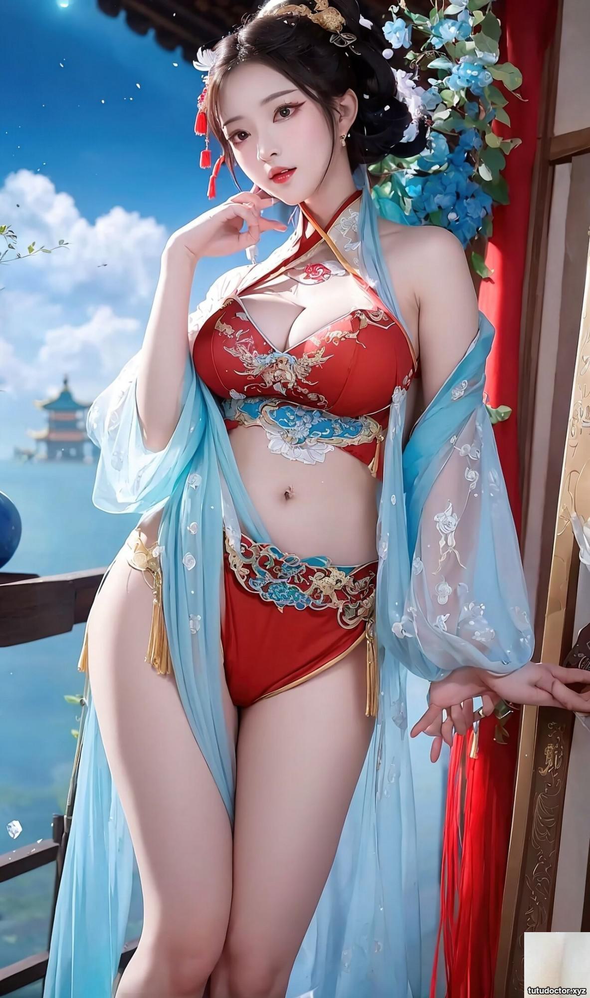 FANBOX◆ Moji – Ancient Costume 1 (AI Generated) -4 · photo 59 of 79