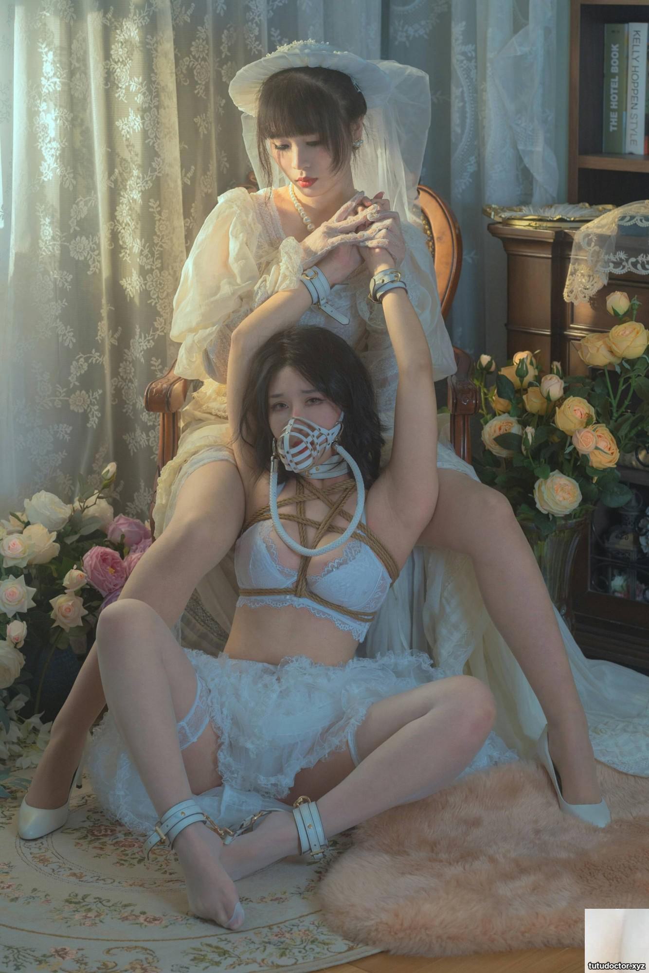 Welfare girl Yun Xixis Milk Peach Blossom Song welfare post · photo 96 of 128