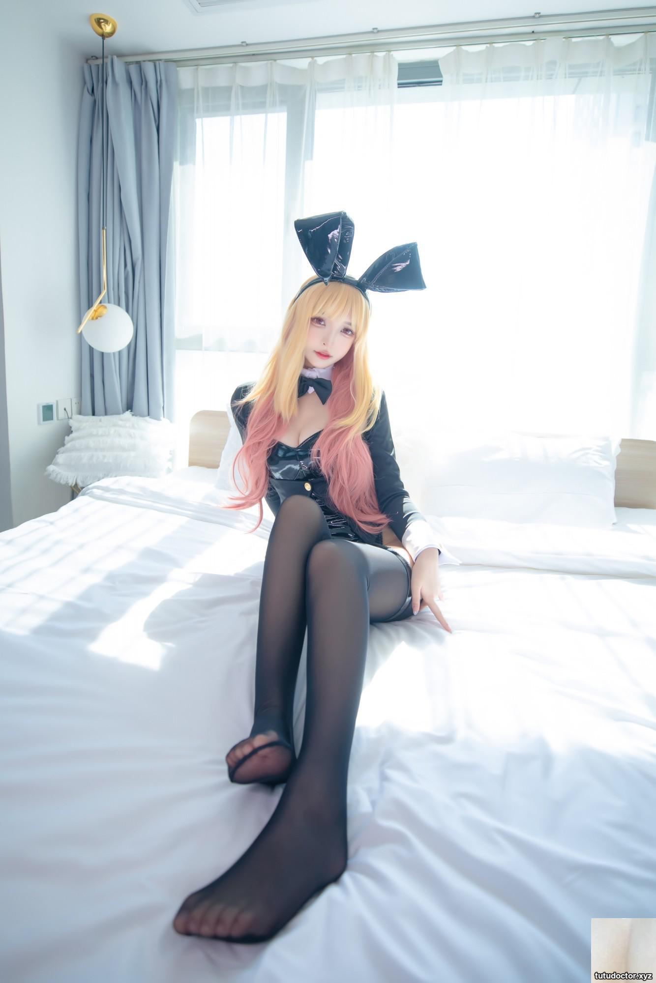 Mafuyu Kagurazaka《Rabbit Girl-Kitagawa Umimu》White and beautiful · photo 6 of 75