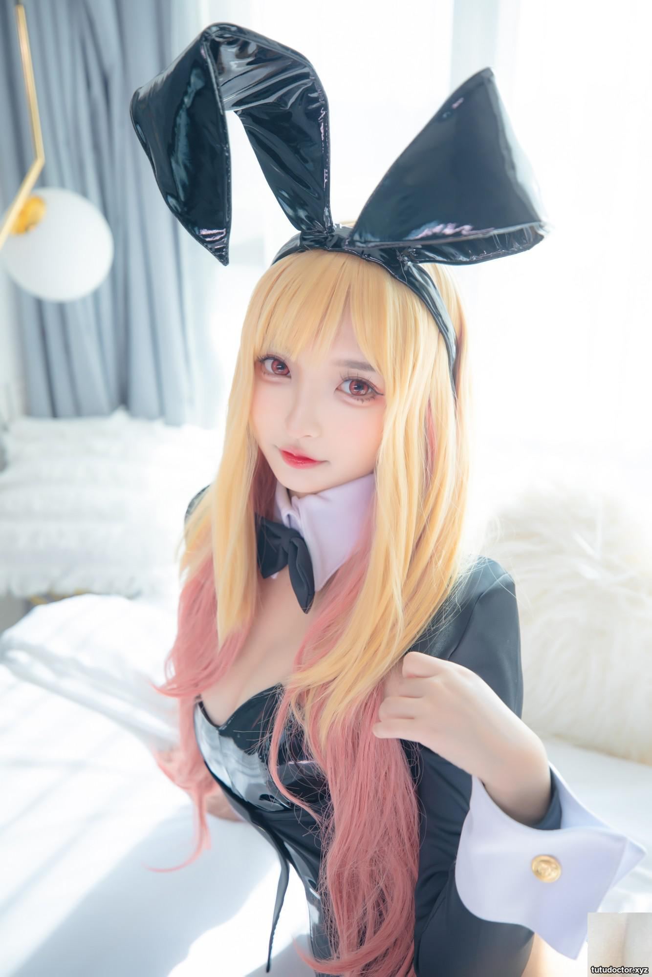 Mafuyu Kagurazaka《Rabbit Girl-Kitagawa Umimu》White and beautiful · photo 27 of 75