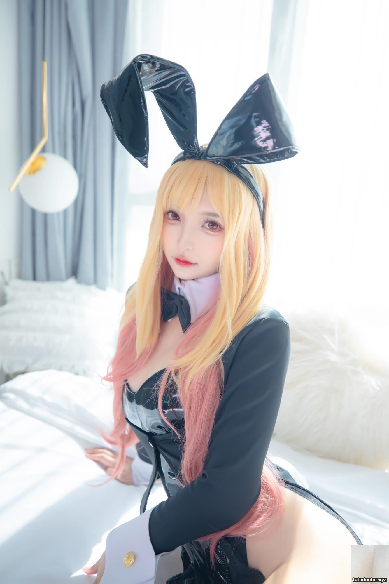 Mafuyu Kagurazaka《Rabbit Girl-Kitagawa Umimu》White and beautiful · photo 28 of 75