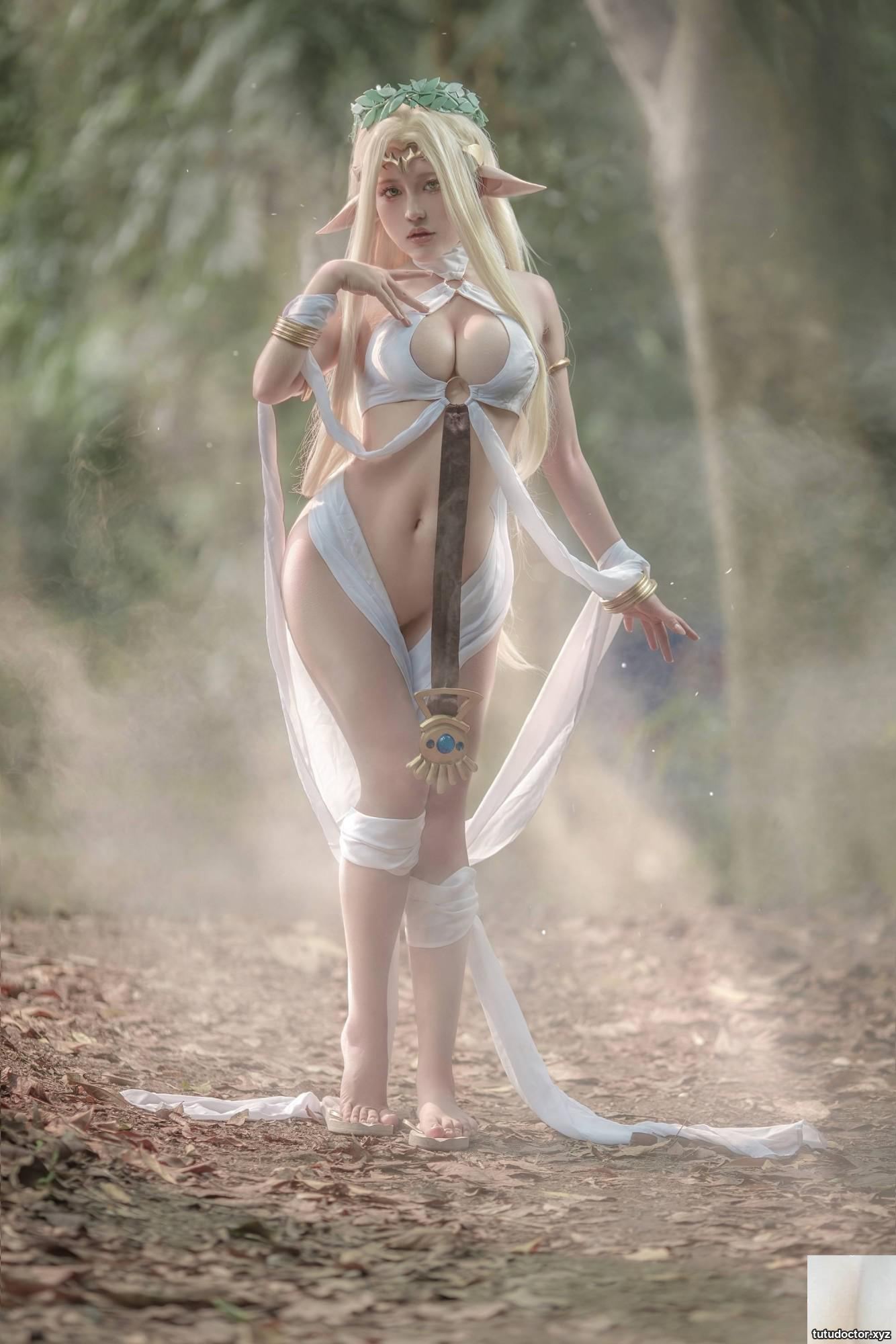 Welfare Girl Yixiaofangqin Black Beast White Elf VIP Exclusive · photo 29 of 42